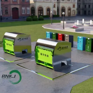 RNKJ China Fabricante Contenedor de residuos Sistema de residuos hidráulico subterráneo