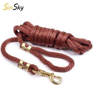 SinSky pinces à licou en laiton massif robustes <span class=keywords><strong>pince</strong></span> à corde en cuir pour animaux de compagnie chien laisse pour animaux de compagnie <span class=keywords><strong>pince</strong></span> à corde en laiton pour laisse de chien - Product Image 3