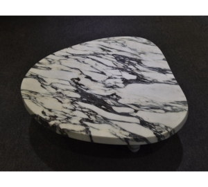 Mesa de Centro de Mármol Calacatta Viola Moderna UnionStone, Forma Irregular, Hecha a Mano, Piedra Natural, Muebles para Sala de Estar - Product Image 1