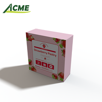 Boîte à fruits en carton ondulé personnalisée avec poignées, capacité de 10 kg pour pêches, pommes, mangues, pastèques