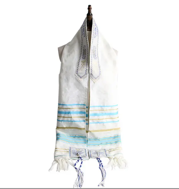 Customized prayer scarfs tallit and cozy fashion acrylic shawl