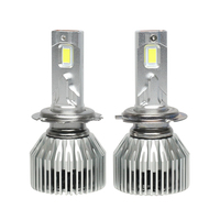 Nouveauté 60W phare Led H1 H4 9005 9006 H11 pilote linéaire avec ventilateur puissance stable intégré à l'intérieur du conducteur