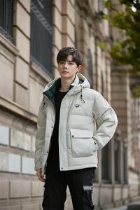 <span class=keywords><strong>Chaqueta</strong></span> de Invierno para <span class=keywords><strong>Mujer</strong></span>, Plateada, con Burbujas, <span class=keywords><strong>Brillante</strong></span>, Cuello Alto, Informal, con Cremallera, Acolchada, Negra, de Lujo, para Trabajar - Product Image 2