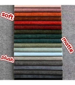 Tissu en <span class=keywords><strong>velours</strong></span> brut tissé 100% polyester 375 g/m² pour canapés et rembourrage <span class=keywords><strong>de</strong></span> meubles - Product Image 4