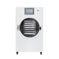 BAXIT Draagbare Vriesdroogmachine met Pomp & Elektrische Verwarming, 2-50kg Batchcapaciteit voor Vlees, Koffie, Fruit, Snacks
