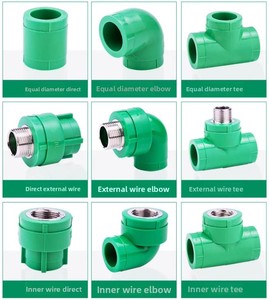 Màu xanh lá cây ống 4 inch 32mm <span class=keywords><strong>PPR</strong></span> phụ kiện Tên khuỷu tay ống nước <span class=keywords><strong>ppr</strong></span> máy ống nước 100m nhà sản xuất dây chuyền sản xuất - Product Image 5