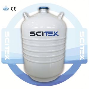Contenedor criogénico SCITEK Tanque de almacenamiento de nitrógeno líquido autopresurizado - Product Image 4