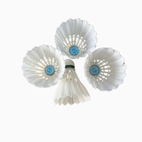 ST NO 2 75-78 Speed A+ Grade Feather Ultra-Durable Badminton Balls with Stable Flight