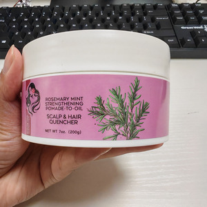 Acondicionador profundo Rosemary Mint Fortalecimiento del cabello Pomada Crecimiento Tratamiento de reparación - Product Image 2