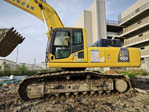 Excavatrice lourde de 40-45 tonnes, grande machine Komatsu PC450 avec peu d'heures de travail et vidéo d'utilisation, Komatsu PC400-8R d'occasion - Product Image 4
