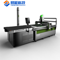 Machine de découpe de tissu CNC à conception personnalisée, couteau droit industriel, coupe-tissu automatique