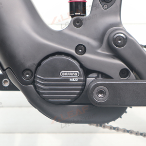 Bicicleta Eléctrica <span class=keywords><strong>de</strong></span> Montaña Bafang M820 con Cuadro <span class=keywords><strong>de</strong></span> Carbono, Suspensión Completa, Horquilla <span class=keywords><strong>de</strong></span> Aleación <span class=keywords><strong>de</strong></span> Aluminio, 11 Velocidades para Frenos <span class=keywords><strong>de</strong></span> Disco Hidráulicos, 48V - Product Image 1