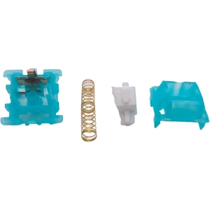 Tecsee Échantillons Gratuits Interrupteur Ciel Bleu Boîtier HPE POM Tige Tactile Linéaire 63.5 Double Ressort Or Jeu Clavier Mécanique Commutateur - Product Image 5