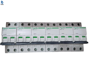 IC60N 2P C 1A เบรกเกอร์วงจรขนาดเล็ก เบรกเกอร์ป้องกันกระแสเกิน สวิตช์ไฟฟ้าแรงดันต่ำ ป้องกันไฟฟ้าลัดวงจร - Product Image 1
