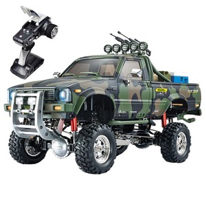 HG P417 1/10 4WD RTR RC 크롤러 픽업 3단 변속 포털 액슬 160A ESC 540 모터 카모플라주 오프로드 클라이밍 카 - Product Image 2
