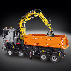 مجموعة مولد كينج 19007S تحتوي على 2970 قطعة من سلسلة الهندسة، نموذج شاحنة بذراع روبوتي هوائي، لعبة تعليمية تقنية، هدية للمهرجانات - Product Image 4