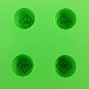 Truf Functional Vitamin Gummy <b>Silicone</b> Mold Candy Mold for 8 Mouth Universal Depositor and Industrial Gummy Supplements Mold - Product Image 2