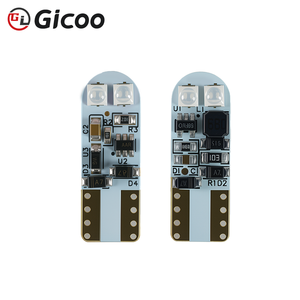 Ampoule LED Gicoo 12V T10 W5W 194, remplacement pour éclairage de plaque d'immatriculation latérale de voiture, lentille convexe 9x26mm - Product Image 3