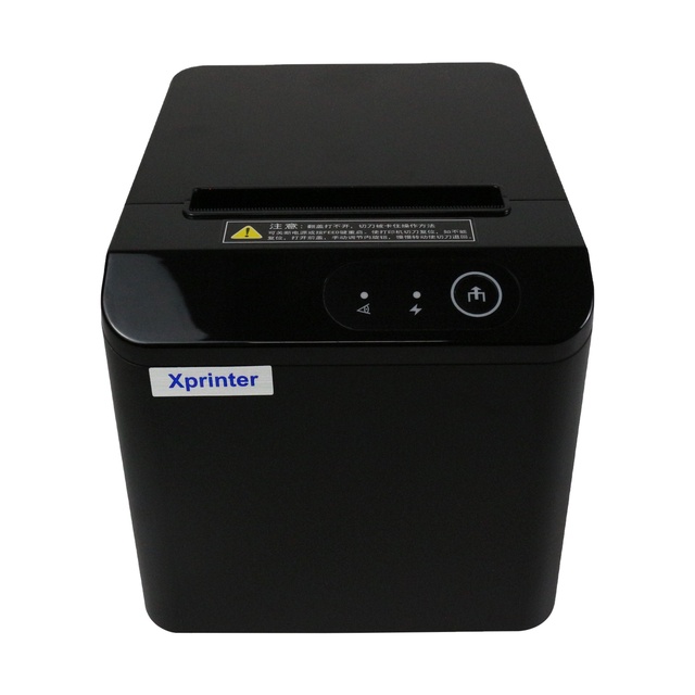 XP-T80Q Thermal POS Receipt Printer 80mm Auto Cutter USB LAN Multi-port for Office & Restaurant Kitchen Factory Direct Supply