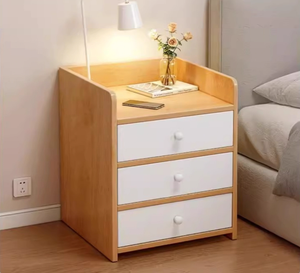 Armadietto Moderno e Semplice per Camera da Letto, Mobile Contenitore Domestico Facile da Usare, Comodino Popolare con Scaffale Laterale - Product Image 5