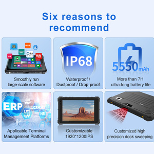 Cenava W80N <span class=keywords><strong>8</strong></span> Inch Win 11 Gồ Ghề Máy Tính Bảng Quad Core N5100 CPU Với GPS 5G LTE Wifi Cầm Tay PC - Product Image 3