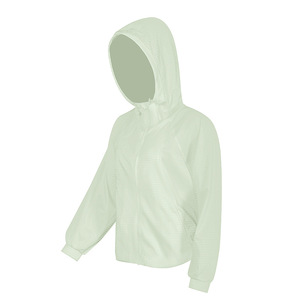 Áo khoác có mũ trùm đầu nữ UPF50, chất liệu polyester mỏng thoáng khí, chống tia UV, thích hợp cho yoga ngoài trời, thể thao & giải trí - Product Image 5