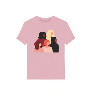 Maglietta con grafica Empowered Women, regalo per la Giornata della Donna, t-shirt femminista per donne forti, 100% cotone, girocollo, vestibilità regolare - Product Image 1