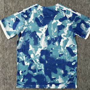 Jersey Musim Panas Spanyol 2526 Lengan Pendek 100% Poliester Elastis Cepat Kering Bernapas Heat-Transfer OEM - Product Image 1