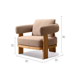 Ensemble de meubles d'extérieur <span class=keywords><strong>en</strong></span> teck au design moderne, ensemble de canapés <span class=keywords><strong>en</strong></span> teck avec coussins pour jardin, patio, cour, hôtel, villa, salon - Product Image 6