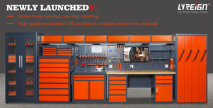 Kết hợp công cụ Tủ hội thảo nhà máy gia công Trung tâm tổ chức với khay Khóa Công Cụ Giá tủ - Product Image 3