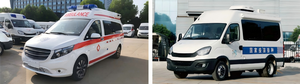 Camion de vaccination mobile d'urgence diesel, clinique d'injection de vaccins en extérieur, véhicule à transmission automatique, émission Euro 4, OEM - Product Image 2