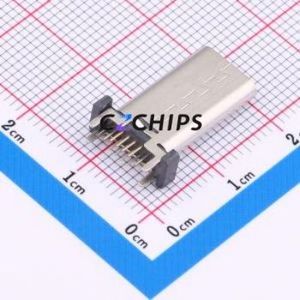 2LS00P0011 USB Connector Through hole Component (THT) Connector Type-C Through Hole 16P - Product Image 2