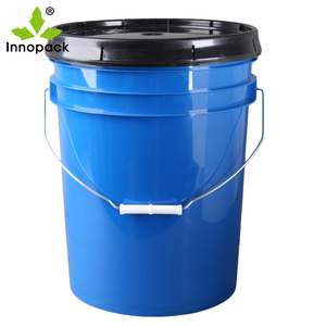 Seau de rangement rond personnalisé Fabricants Direct Seau en plastique de 5 gallons avec couvercle Couleur et logo personnalisés - Product Image 4