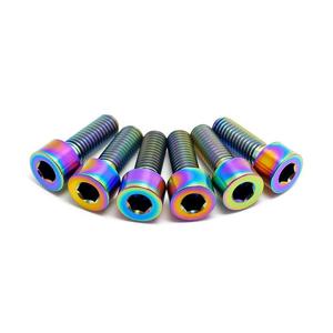 GR5 M8 bu lông Titan đặt M6 M5 M10 baut titan hình lục giác Torx mặt bích đầu vít GR5 - Product Image 3