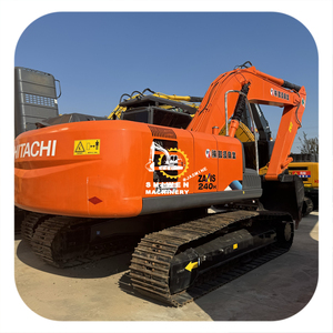 รถขุดมือสอง Hitachi zx240 เครื่องยนต์ Isuzu 4HK1 ขนาด 24 ตัน รถขุดตีนตะขาบขนาดใหญ่ สำหรับงานก่อสร้าง zx200 zx210 zx220 zx250 ขาย - Product Image 1