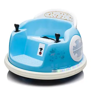 360 degree spin kids ride on Bumper Car with Frozen sticker and fun LED lights up