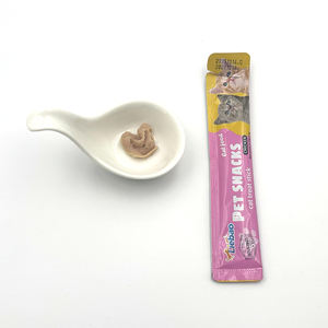 Golosinas para Mascotas con Sabor a Salmón, Atún y Pollo, en Barra Exprimible, Snacks Cremosos para Gatos, Barra de Golosinas para Gatos de 15g, Golosinas Lamibles para Gatos - Product Image 3