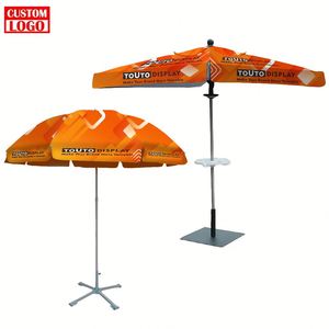 Parasol publicitaire et promotionnel imprimé de logo personnalisé Protection solaire étanche Parapluie de plage pour événements en plein air - Product Image 1