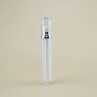 Flacon pompe à lotion en acrylique vide de 20 ml, mini conteneur cosmétique pour soins de la peau, idéal pour les voyages