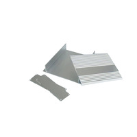 Boîtier de commande en aluminium usiné CNC personnalisé - Boîtier extrudé personnalisé pour panneaux d'équipement
