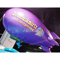 Dirigeable gonflable durable d'hélium de la Chine annonçant le dirigeable d'air de ciel de zeppelin d'air de vol pour la promotion extérieure