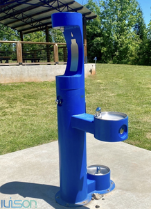 अनुकूलित 304 316 स्टेनलेस स्टील अलग प्रकार के बुलबुले स्टैंडअलोन रेज्ड पेयजल फव्वारे डिस्पेंसर - Product Image 3