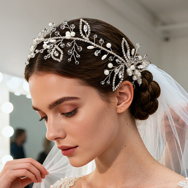Luxury Crystal Diamond Bridal Accessories Wedding