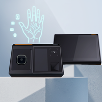 Kiosque de paiement intelligent multi-mode à reconnaissance de veine palmaire pour intérieur Leshunxinke, OS Android, 2 Go de RAM DDR3, résolution 1280x800, lecture de cartes et code