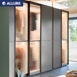 Allure singola porta scorrevole <span class=keywords><strong>armadio</strong></span> prezzo equo mobili in legno a <span class=keywords><strong>specchio</strong></span> di vetro <span class=keywords><strong>armadio</strong></span> design <span class=keywords><strong>con</strong></span> <span class=keywords><strong>specchio</strong></span> - Product Image 4