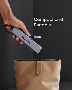 Forida 2025 mới nhất USB C HUB 10Gbps, 7 trong 1 USB 3.2 adapter, siêu tốc độ đa cổng USB C Docking Station cho máy tính xách tay - Product Image 5