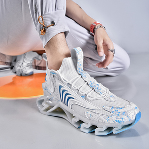 Chaussures de sport décontractées pour hommes, <span class=keywords><strong>nouvelle</strong></span> collection printemps, respirantes, chaussures de course Shark Blade, baskets de course de haute qualité pour hommes - Product Image 5