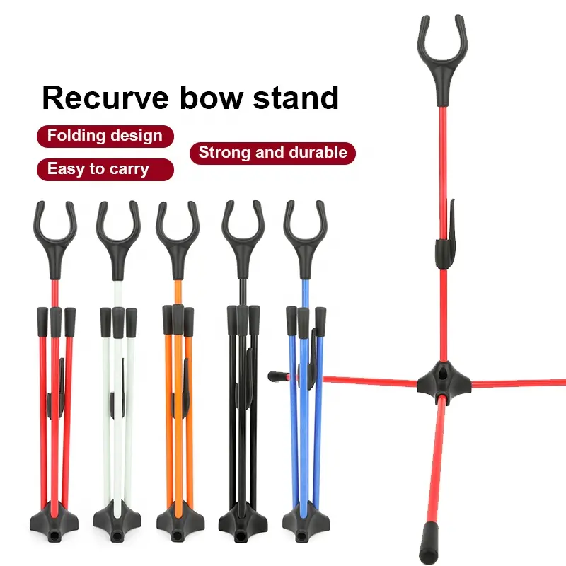 Bersaglio per arco per tiro con l'arco supporto per arco multicolore attrezzatura da caccia all'aperto frecce pieghevoli in fibra di vetro supporto per arco ricurvo