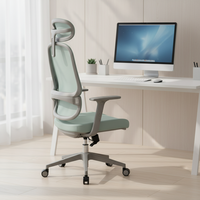 Nouvelle Chaise de Bureau Ergonomique en Maille avec Dossier Réglable, Fabrication Moderne en Tissu et Fer, Vente en Gros Direct Fabricant