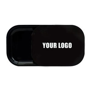 Qianxun Bandejas para liar tabaco de diseño personalizado, lisas, con tapa magnética, en tamaños grande, mediano y pequeño, venta caliente, MOQ bajo - Product Image 2